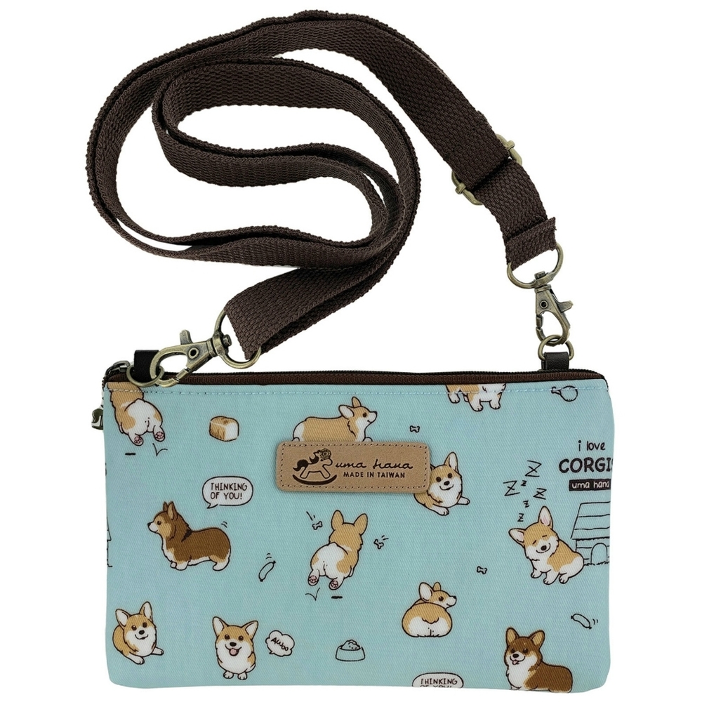 Waterproof Corgi Crossbody Shoulder Phone Purse